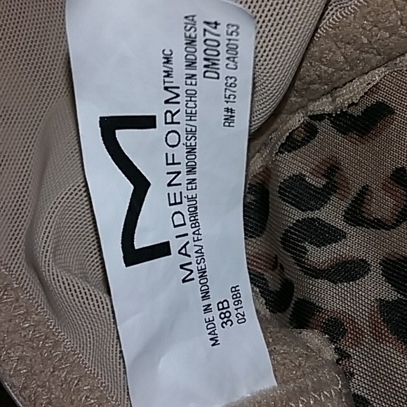 Maidenform underwire bra size 38B - Picture 5 of 5